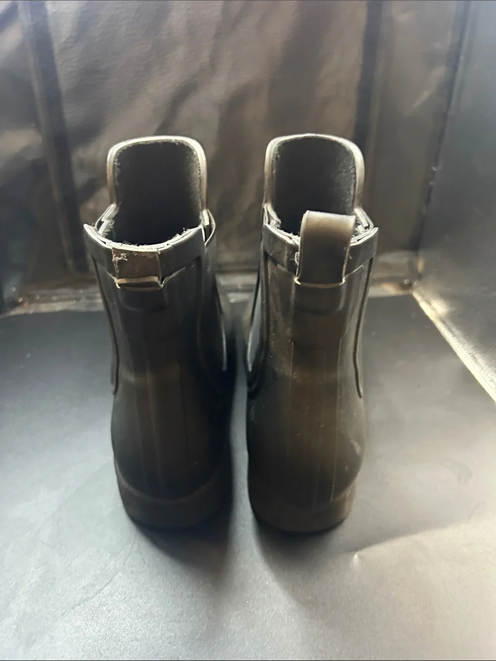Eddie Bauer Men's Black Chelsea Rain Boot